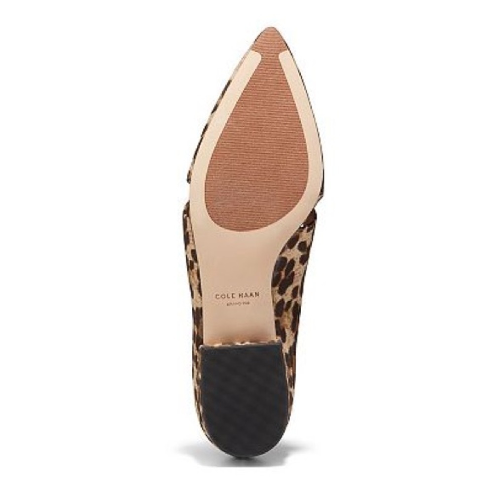 Cole Haan Viola Skimmer Women's Cheetah Print Dress Shoes Size 6 - Picture 3 of 5